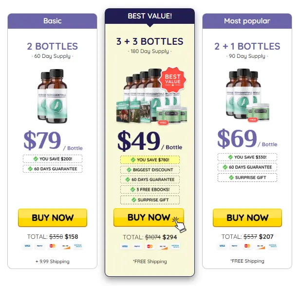 Kerassentials Price